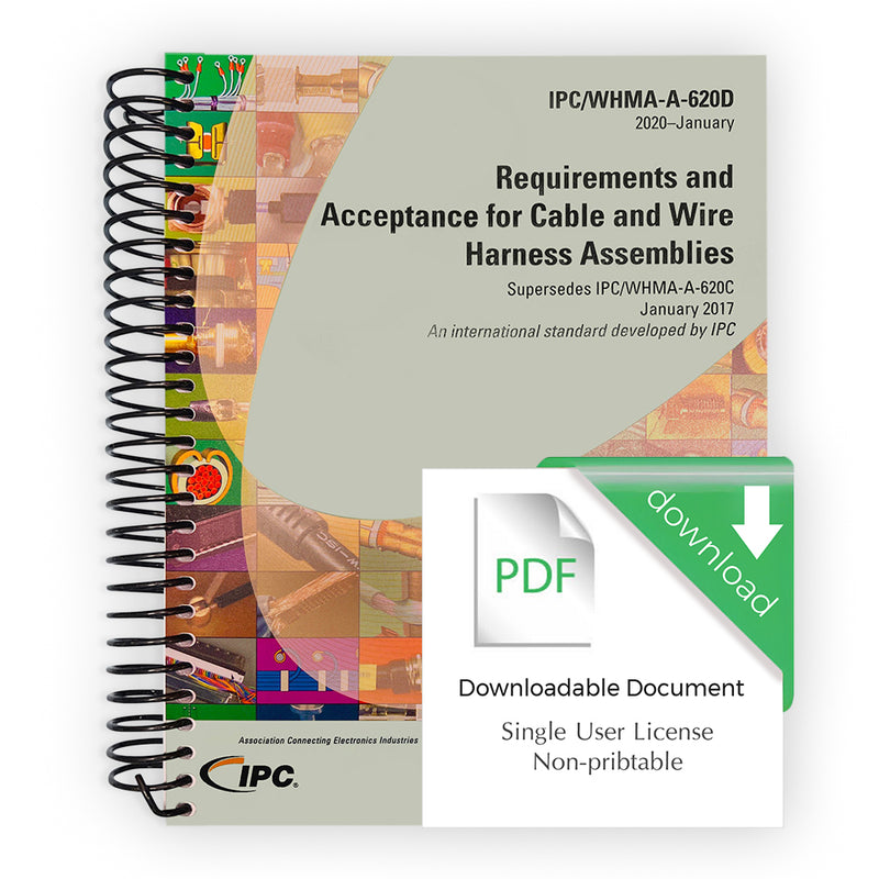 IPC/WHMA-A-620E Requirements and Acceptance for Cable and Wire Harness Assemblies - Download