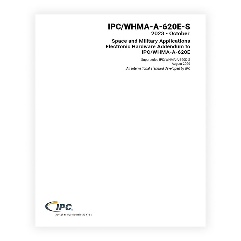 IPC/WHMA-A-620 - Revision E - Addendum - Space and Military